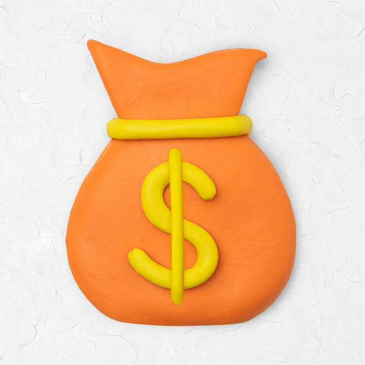 免費 Photo 金錢袋(money bag) - - 金袋(clay bag)是金錢包的英文名,意為金幣袋,意思是金幣包 (clay bags)