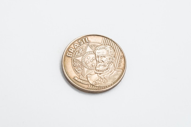 Деньги - бразильские монеты - 25 сентаво