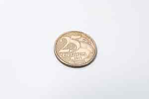 Бесплатное фото Деньги - бразильские монеты - 25 сентаво