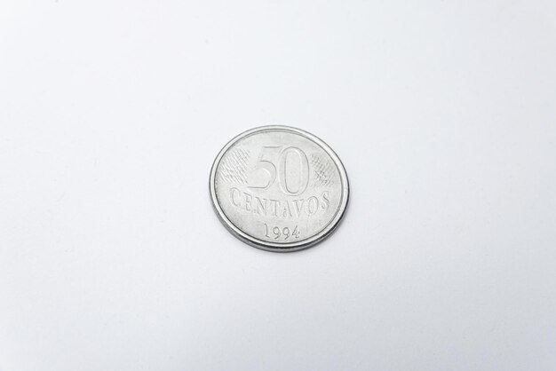돈 - 브라질 동전 - 50 센타보