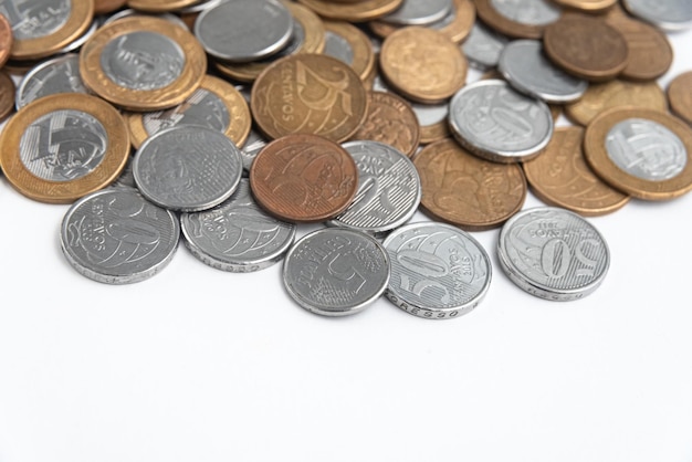 Free photo money - brazilian coins - several