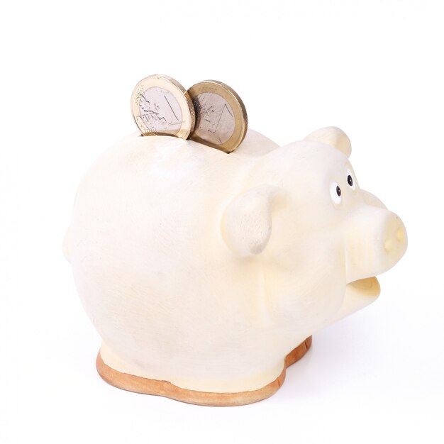 Free Photo moneybox on the table