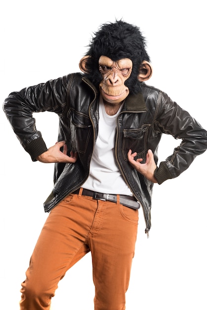 Free photo monkey man