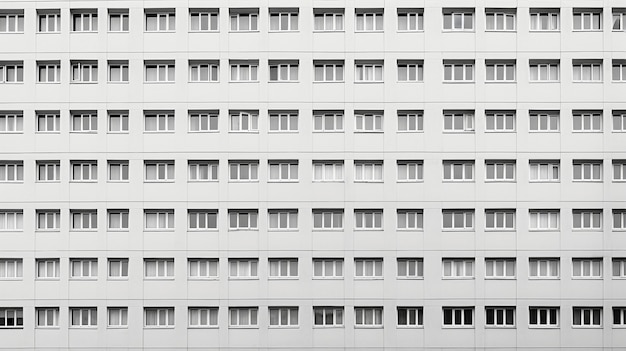 Monochromatic urban minimal landscape