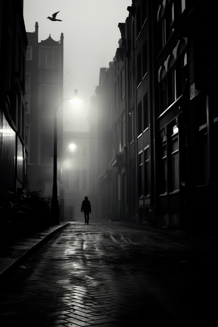 Free Photo monochromatic urban minimal landscape