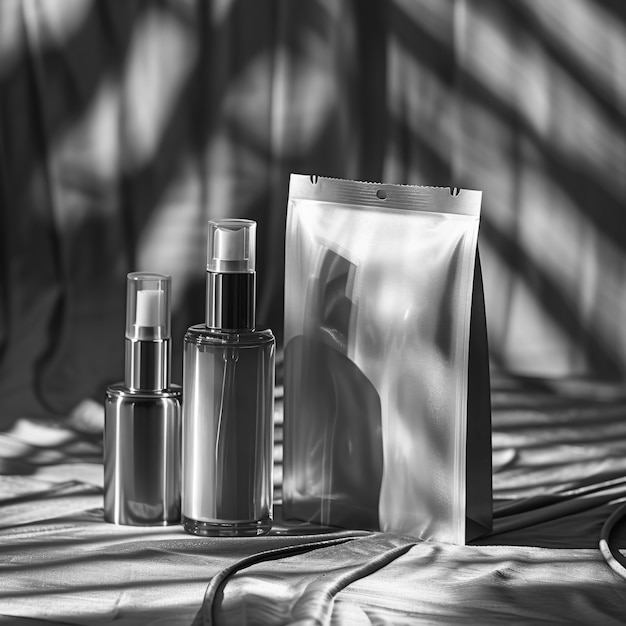 Free photo monochrome beauty product for skincare