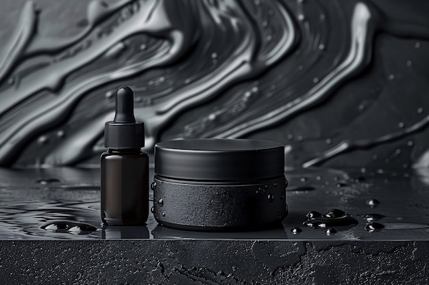 Monochrome beauty product for skincare