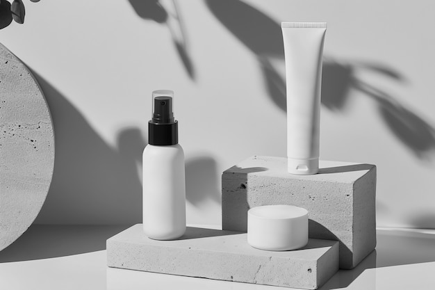 Monochrome beauty product for skincare