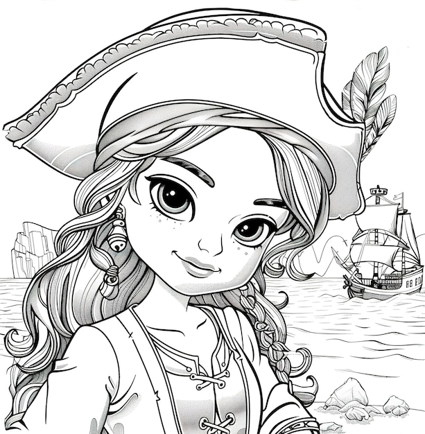 9,000+ Girl Coloring Page Designs Pictures