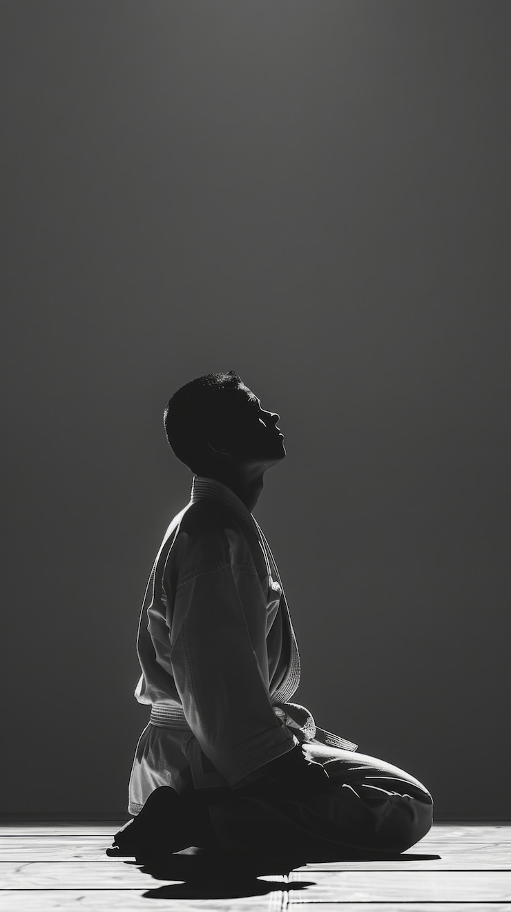 Free Photo monochrome portrait of athlete competing in the paralympic games championship
