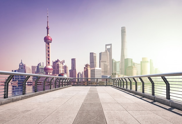 Morning Pudong City Business Cityscape – Free Stock Photos
