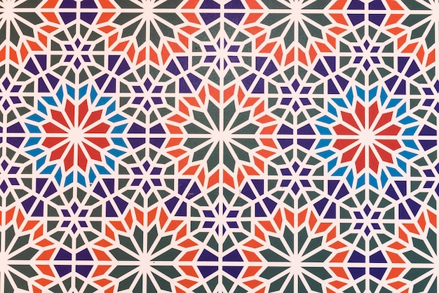 Morocco tiles background