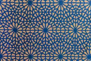 Бесплатное фото Фон из плитки в марокко