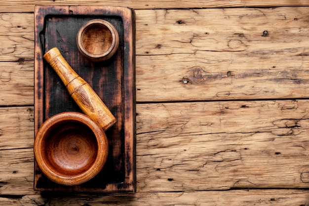 Premium Photo | Thai cooking ingredients with mortar, pestle.