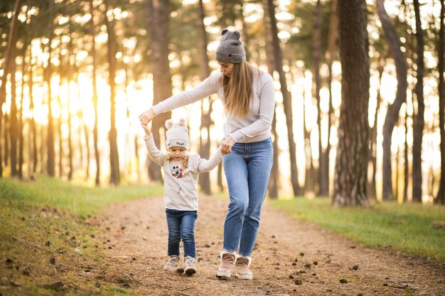 Mother and daughter