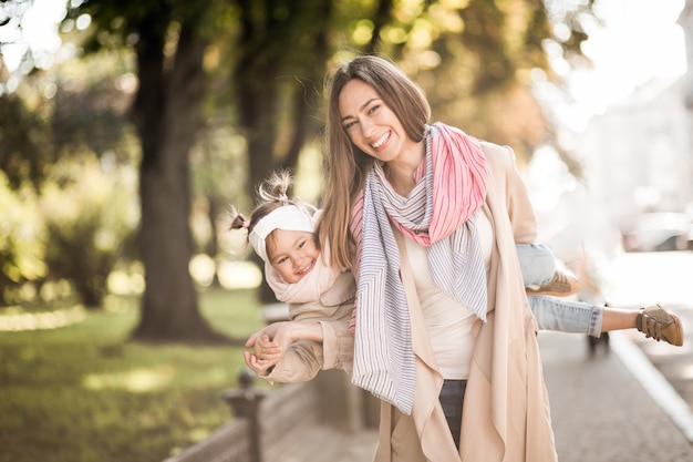 Mother and daughter