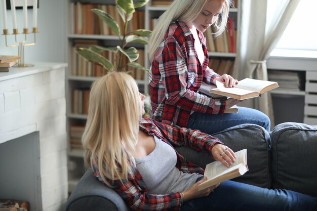 Mother and daughter