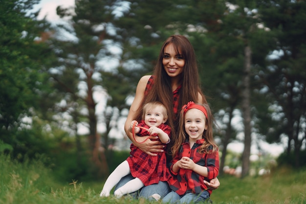 Mother with daughter