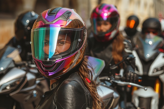 Free photo motorcycle safety helmet