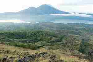 Free photo mount agung