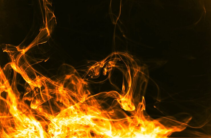 Free Photo mountain of fire