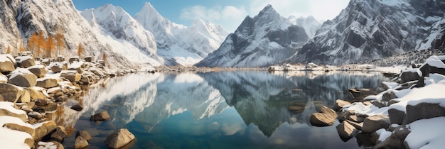 Foto gratuita paesaggio di montagna durante il giorno