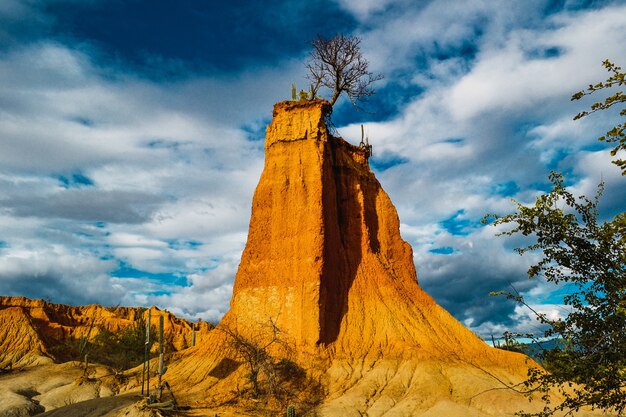 Mountain in the middle of nowhere