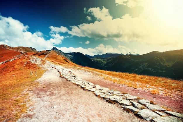 Mountains landscape.