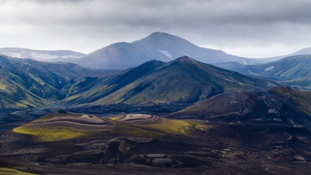 Mountains panorama view