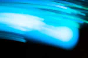 Бесплатное фото Движение размыто синих оттенков