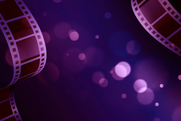 映画の背景コラージュ