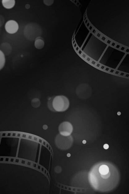 映画の背景コラージュ