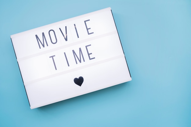 Free photo movie sign