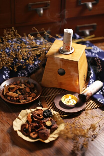 Moxibustion Chinese medicine