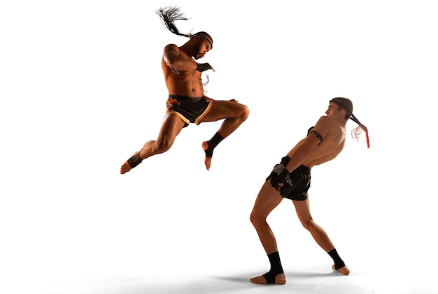 Muay thai thai boxing fighters