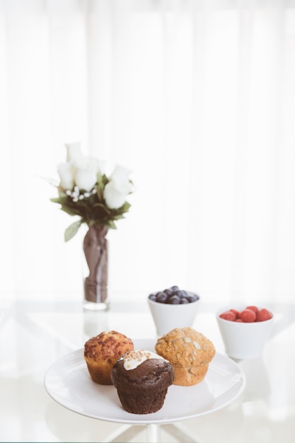 Free photo muffins and marmalade