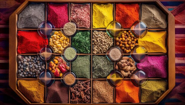 Разноцветный перец чили добавляет остроты блюдам, созданным искусственным интеллектом