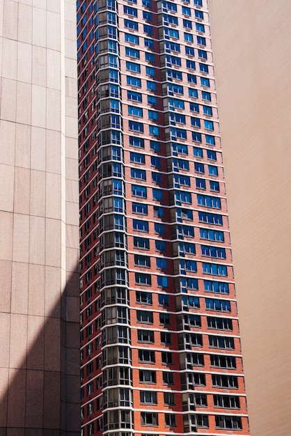 Multi storey building in city