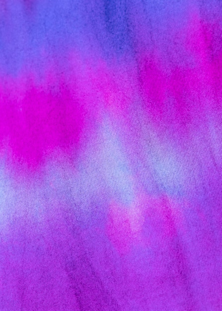 Multicolored gradient tie-dye fabric texture