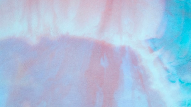 Multicolored tie-dye fabric surface