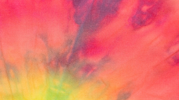 Foto gratuita tessuto tie-dye multicolore