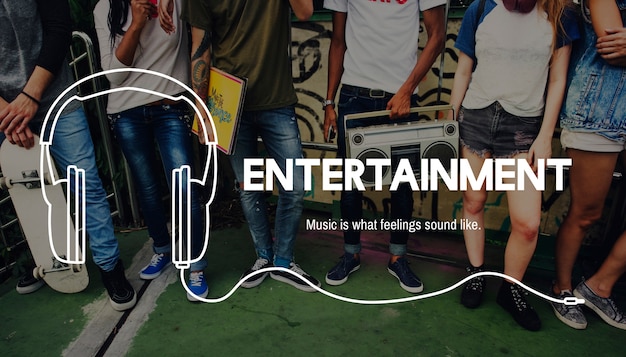 Music Lifestyle Leisure Entertainment Concept