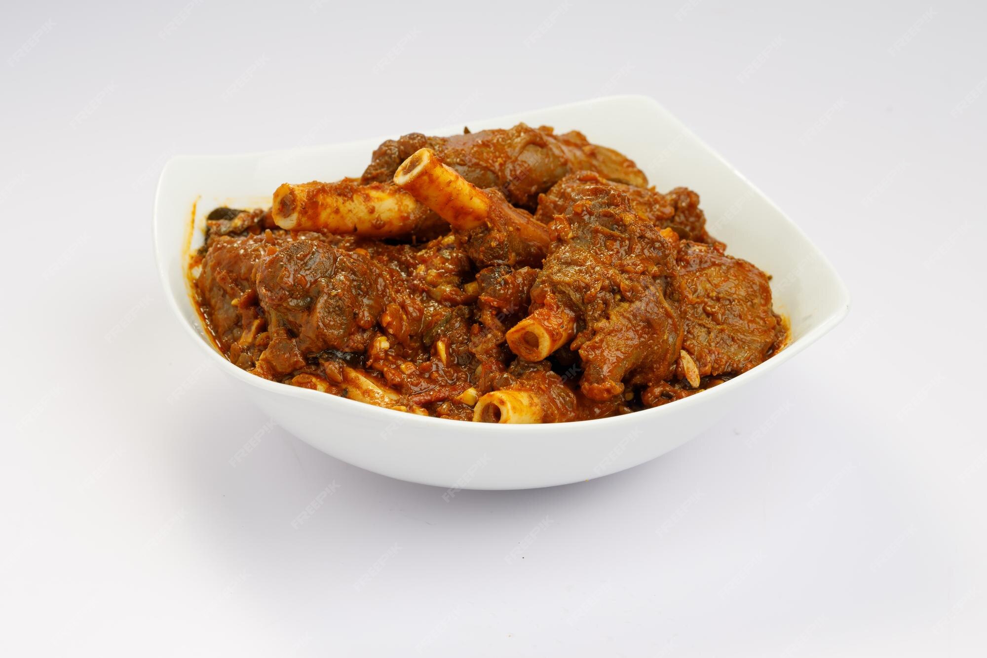 Premium Photo Mutton curry or lamb curry spicy indian cuisine