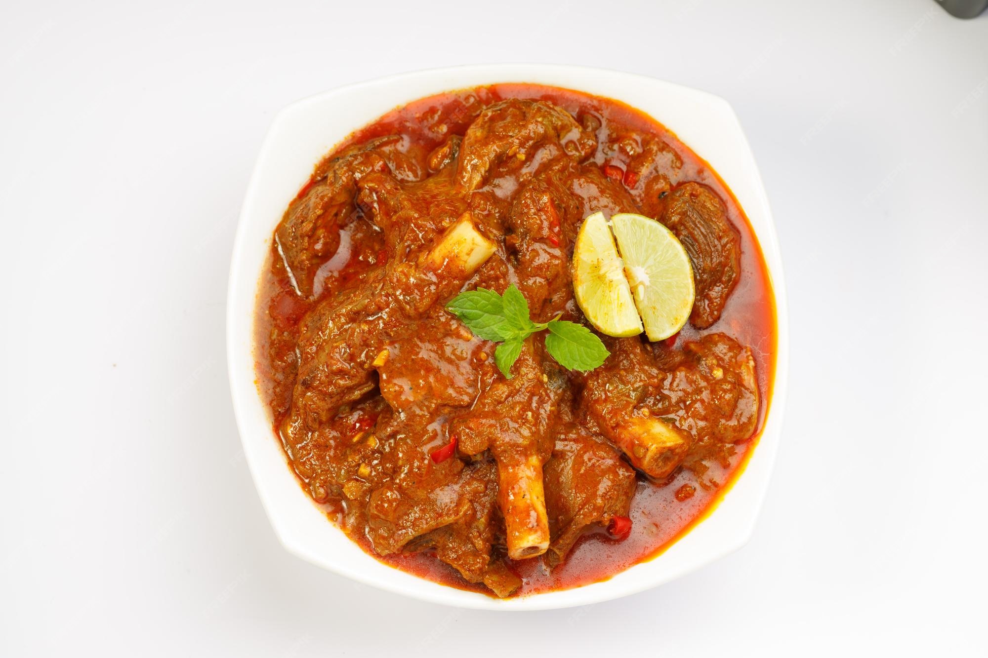 Premium Photo Mutton curry or lamb curry spicy indian cuisine