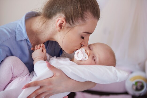 私の小さな王子は小さな昼寝をしています