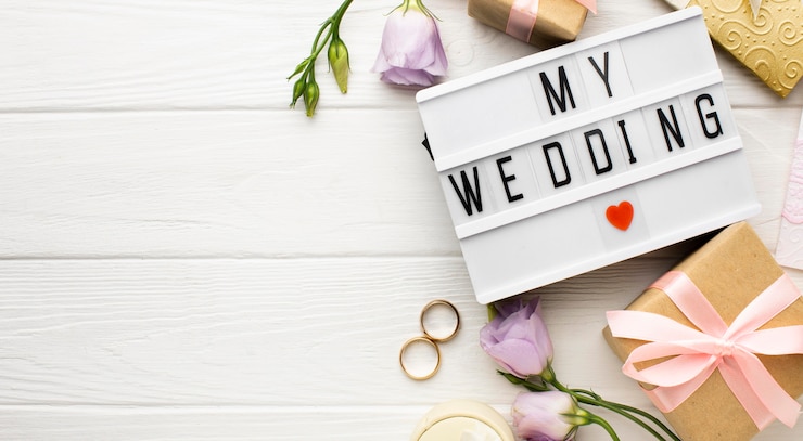 Free Photo my wedding heart symbol copy space