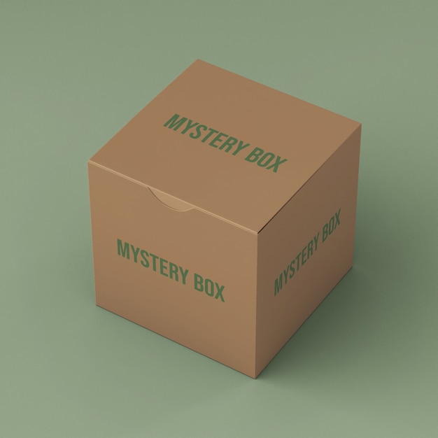 Mystery box collage