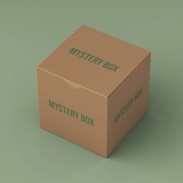 mystery box collage