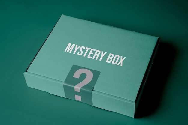 Free photo mystery box collage