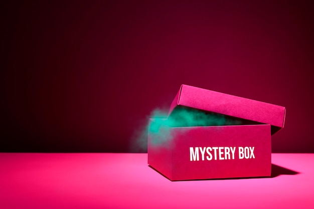 Free photo mystery box collage